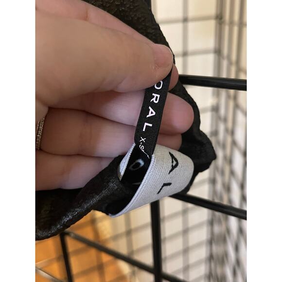 Koral Beta Obscure Leathered Texture Women's Bra Sz XS - Picture 4 of 5